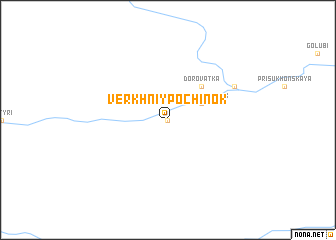 map of Verkhniy Pochinok