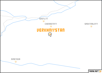 map of Verkhniy Stan