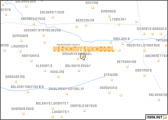 map of Verkhniy Sukhodol