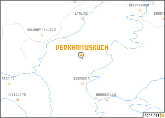 map of Verkhniy Uskuch