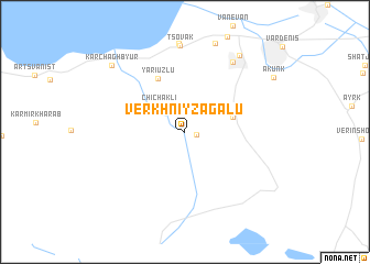 map of Verkhniy Zagalu