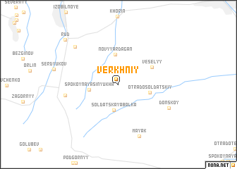 map of (( Verkhniy ))