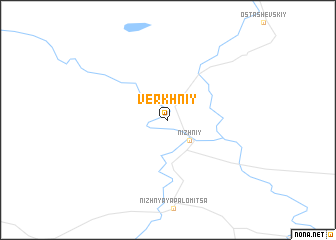 map of Verkhniy