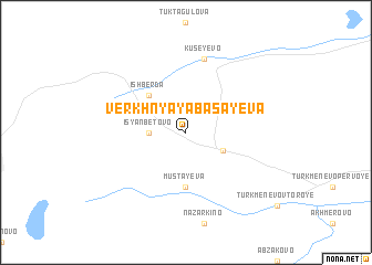 map of Verkhnyaya Basayeva