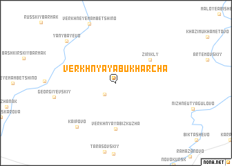 map of Verkhnyaya Bukharcha