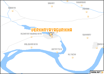 map of Verkhnyaya Gurikha