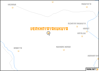 map of Verkhnyaya Kukuya