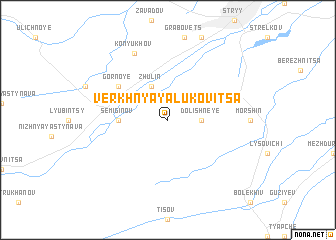 map of Verkhnyaya Lukovitsa