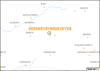 map of Verkhnyaya Murzeyka