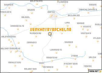 map of Verkhnyaya Pchel\