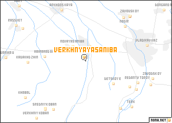 map of Verkhnyaya Saniba