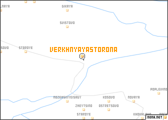 map of Verkhnyaya Storona