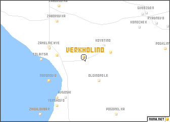 map of Verkholino