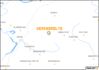 map of Verkhopolʼye