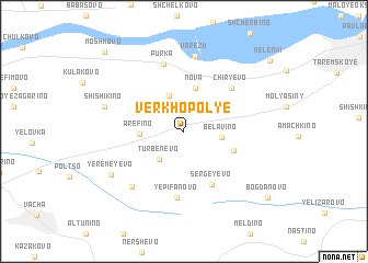 map of Verkhopol\