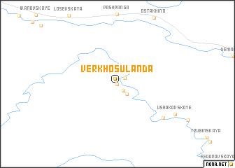 map of (( Verkhosulanda ))