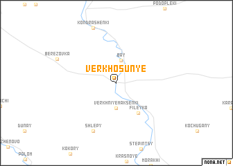 map of Verkhosun\