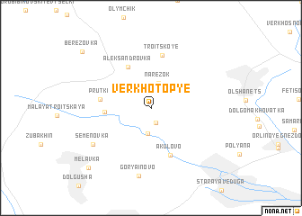 map of Verkhotop\