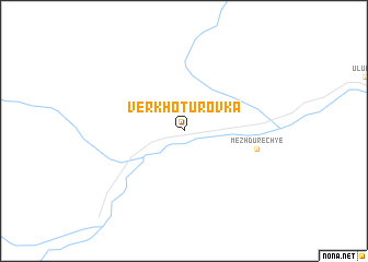 map of Verkhoturovka