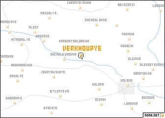 map of Verkhoup\