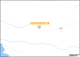 map of Verkhovaya