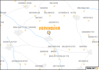 map of Verkhovka