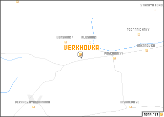 map of Verkhovka