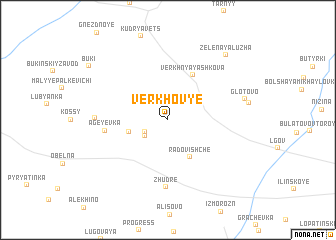 map of Verkhov\