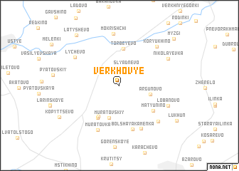 map of Verkhov\