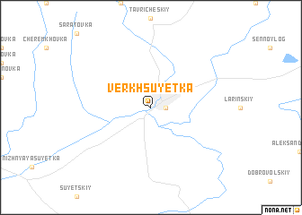 map of Verkh-Suyetka