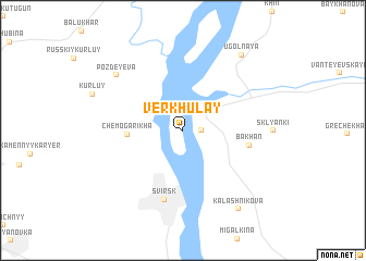 map of Verkhulay