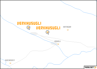 map of Verkh-Usugli