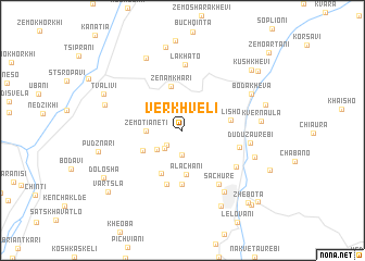 map of Verkhveli