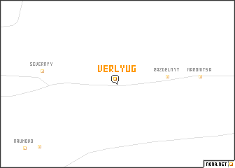 map of Verlyug