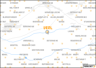 map of Verl