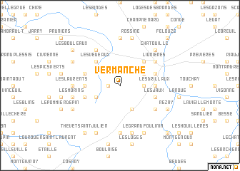 map of Vermanche