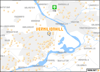 map of Vermilion Hill