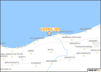 map of Vermilion