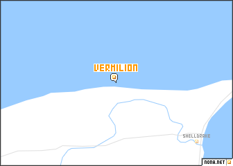 map of Vermilion