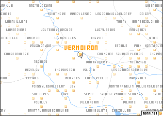 map of Vermoiron