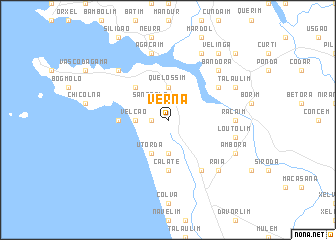 map of Verna