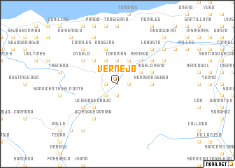 map of Vernejo