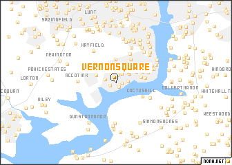 map of Vernon Square