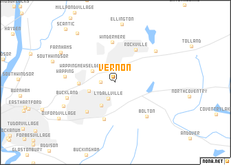 map of Vernon