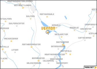 map of Vernon