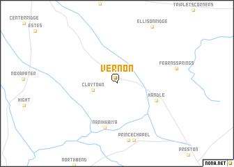 map of Vernon