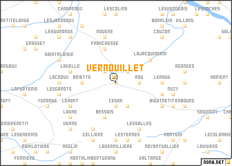map of Vernouillet