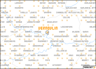 map of Vernovlin