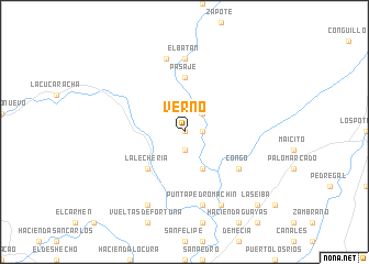 map of Verno