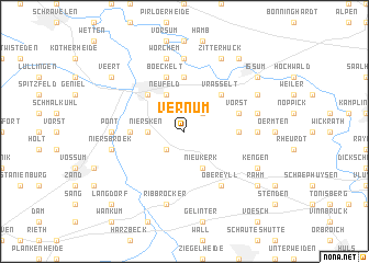 map of Vernum